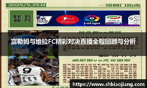 富勒姆与维拉FC精彩对决直播全程回顾与分析
